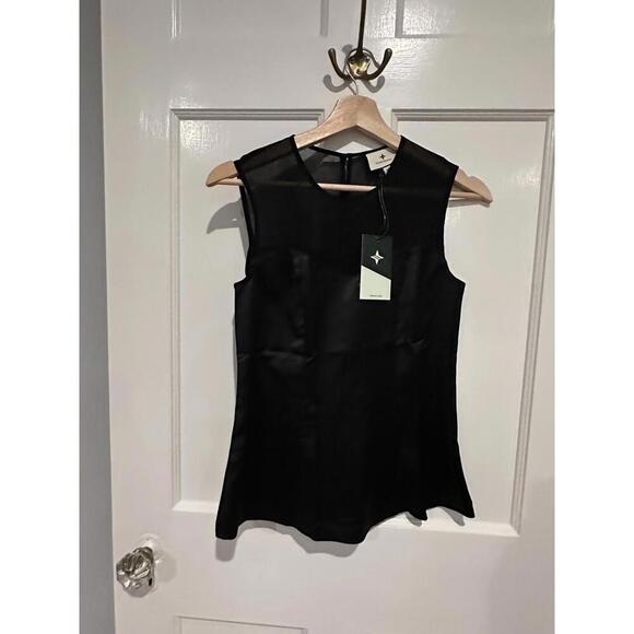 Tuckernuck Black Belle Top $178 NWT Extra Small XS - Picture 1 of 5